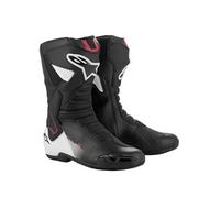 Botas de motocicleta Alpinestars SMX-6 V3, protección de alta velocidad y comodidad - Certificadas CE, deslizadores de dedo reemplazables, protección mejorada del tobillo, diseño transpirable y ligero