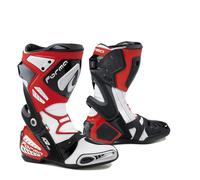 Botas de cuero Racing Forma Ice Pro Rojo Blanco Negro