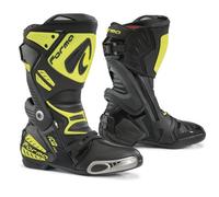 Botas de cuero Racing Forma Ice Pro Negro Blanco