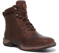 Botas De Mujer Ariat Anthem Lacer Con Punta Cuadrada En Marrón Oscuro EU 37-42