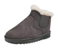 Botas De Mujer Cálido Botines Nieve Caña Ancha Biker Montar A Caballo Calor Antideslizante Tacón Bajo y Punta Fina mayor durabilidad para calidez