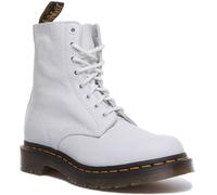 Dr. Martens Botas 1460 Pascal Mujer 8 ojales Cuero Blanco Roto Talla UK 3-8