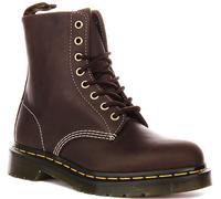 Botas De Mujer Dr Martens Pascal Wyomin De Cuero Con 8 Ojetes En Marrón EU 36-42