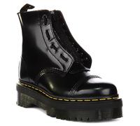 DR MARTENS Sinclair Delantero Cremallera Piel Linned Plataforma Mujer Botas 3-8