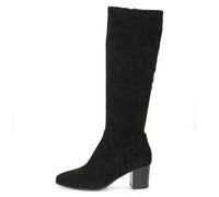 Botas De Mujer Elásticas Negras Con Tacón Medio 6 CM CAPRICE