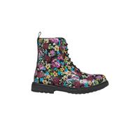 Geox J Eclair Girl D, Botín, Black/Multicolor, 39 EU