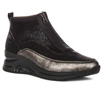 Botas De Mujer Rieker Con Cremallera Delantera Casual En Negro Multi EU37-41