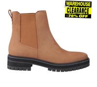 Toms Shoes – Botas de mujer Bennet – Cuero casual de diseñador – Marrón
