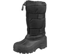 Botas de nailon para hombre, color negro, talla 43