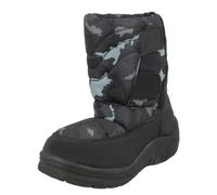 Botas De Nieve Acolchadas De Camuflaje Spot On Para Niños