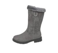 Botas de nieve acolchadas de terciopelo para mujer para otoño e invierno, gris, 37 EU