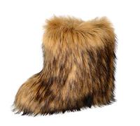 Botas de nieve de piel sintética para mujer, (A), 39 EU
