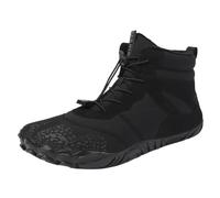 Botas de nieve para hombres y mujeres de gran tamaño, deportes para el tiempo libre, zapatos de algodón cálidos, antideslizantes, botas de nieve altas espesadas de felpa a prueba de botas de goma