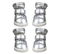 Botas de nieve para mascotas, transpirables, para exteriores, cómodas y protectoras, para perros