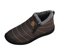 Botas de nieve para mujer, impermeables, térmicas, con forro polar, para mujer, ajuste ancho, acogedoras, cálidas, antideslizantes, ligeras, de talla grande, gruesas, para caminar, zapatos planos de