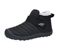 Botas de Nieve para Mujer Terciopelo Mujer Montañismo Parejas Hombre Más Nieve Cálido Al Libre Hook Loop Boots Botas de