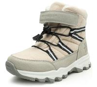 Botas de Nieve para Niños Calentar Botines de Invierno Trekking Zapatos Transpirables Antideslizante Botas de Senderismo Gris Claro 38