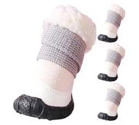 Botas de nieve para perros - Botas cálidas para perros de compañía para la temporada fría | Botas para perros para patas heridas Botas para perros impermeables y antideslizantes Botines para perros