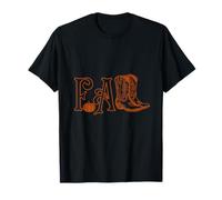 Botas de otoño Country Side Autumn Vibes Pumpkin Patch Fun Camiseta