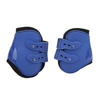 Botas de Pata de Caballo Protectores de Pata de Caballo de Neopreno de Apoyo duraderos para Saltar Deportes de Caballo de Carreras 2 Piezas Botas de Caballo de Pierna de Neopreno (patas traseras