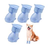 Botas de perro - Zapatos para mascotas Soft Sole, protectores de patas de perro anti-mar | 4pcs Bottips reflectantes para hielo, nieve, lluvia, viajes al aire libre, g