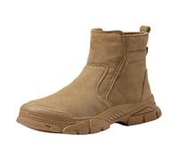 Botas de punta compuesta, pinchazos, tobillo alto, para construcción, puntera compuesta, pinchazos, tobillo alto, ligeros, absorción de golpes, zapatos de trabajo
