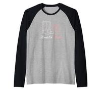 Botas de revelación de género o Padre expectante de Ballet Camiseta Manga Raglan