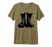 Botas de Rock Grunge 90s Punk Rocker Band Camiseta Premium