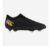 Botas de rugby adulto - Canterbury Speed Falcon Pro SG negro y dorado 45