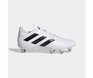 Botas de rugby con tacos recambiables Adulto - adidas Kakari SG blanco 43 1/3
