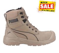 Puma Seguridad Conquest Hombre Working Protector Diario Seguridad Botines Beige