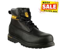 Botas De Seguridad Caterpillar Holton Para Hombre De Cuero Premium