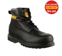 Botas De Seguridad Caterpillar Holton Para Hombre De Cuero Premium
