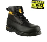 Botas De Seguridad Caterpillar Holton Para Hombre De Cuero Premium