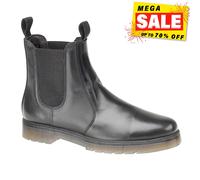 Botas De Seguridad Chelsea De Cuero Para Hombre Amblers Colchester Negras
