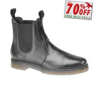 Botas De Seguridad Chelsea De Cuero Para Hombre Amblers Colchester Negras