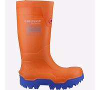 Botas De Seguridad Wellington Unisex Dunlop FIELDPRO THERMO+ Naranjas