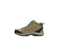Columbia Redmond 3 Mid WP, Botas Montaña De Senderismo Y Trekking, Mujer, Verde (Khaki II/Sea Level), 36 EU
