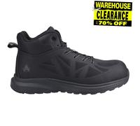 Botas De Senderismo De Seguridad Para Hombre Amblers Safety Lace Up Negras