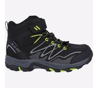 Botas De Senderismo Hi-Tec Blackout Junior Impermeables Para Exterior Negras