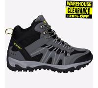 Hi-Tec Jaguar Mid WP Grafito/Negro/Citron-o010480-052-uk7, Botas para Senderismo Hombre, Grafito Negro Citron, 41 EU