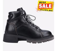 Hush Puppies Rita Mujer de Piel Senderismo Botas Senderismo Negro