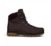Botas de senderismo impermeables de cuero con cordones Ecco Rugged Track 25 para hombre, ideales para actividades al aire libre.