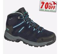 Hi-Tec Bandera Impermeables para Mujer Senderismo Botines Azul Marino
