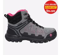 Hi-Tec Botas de senderismo V-Lite Explorador impermeables de exterior para mujer Gris
