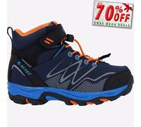Hi-Tec Blackout Junior Niño Impermeable Exteriores Botas de Montaña Azul Marino