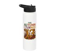 Botas de senderismo The Autumn I Turned Age 13 Cumpleaños Stainless Steel Insulated Water Bottle