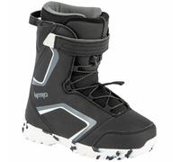 Botas De Snowboard Nitro Droid QLS Para Niños, Color Negro, Nuevas