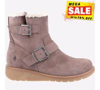 Botas De Suede Casual De Moda Para Mujeres Hush Puppies Lexie MEMORY FOAM Taupe