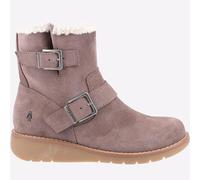 Botas De Suede Casual De Moda Para Mujeres Hush Puppies Lexie MEMORY FOAM Taupe